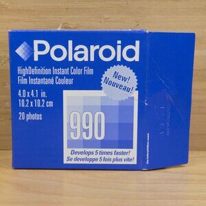 Polaroid 990 Image Instant Film – 20 Photos( 2 packs) Expired 07/2001 / Sealed